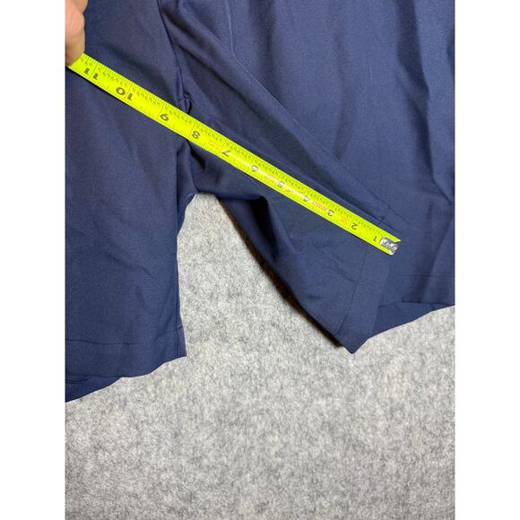Peter Millar Mens Navy Salem Performance Polyester Shorts Golf Stretch - Size 36 - Picture 10 of 10